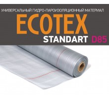 ECOTEX STANDART D 85 Универсальный гидро-пароизоляционный материал 1,5*20м, рулон 30м²