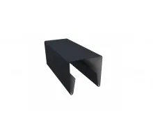 Планка П-образная п/э (профиль МП20)  Zn СТАНДАРТ ПЛЮС 0,50 RAL7024, 2м (Графитовый серый), страна производства РБ*