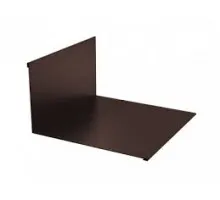 Планка примыкания верхняя п/э Zn СТАНДАРТ ПЛЮС 0,50 RAL8017, 2м (Шоколадно-коричневый), страна производства РБ*