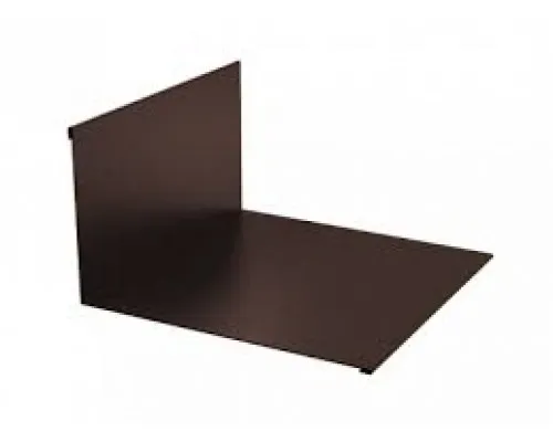 Планка примыкания верхняя п/э Zn СТАНДАРТ ПЛЮС 0,50 RAL8017, 2м (Шоколадно-коричневый), страна производства РБ*