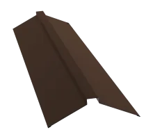 Планка конька 150 п/э Zn СТАНДАРТ ПЛЮС 0,50 RAL8017 (Шоколадно-коричневый), 2м страна производства РБ*
