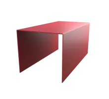 Планка П-образная п/э (профиль МП20)  Zn СТАНДАРТ ПЛЮС 0,50 RAL3005, 2м (Винно-красный), страна производства РБ*