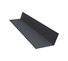 Планка примыкания верхняя п/э Zn СТАНДАРТ ПЛЮС 0,50 RAL7024, 2м (Графитовый серый), страна производства РБ*