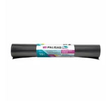 Пакет для мусора 200л, 10 штук черные особо прочные, длинный ролик Palisad