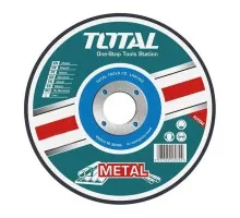 Круг отрезной 125x3,0x22,2 мм по металлу TOTAL TAC2211251