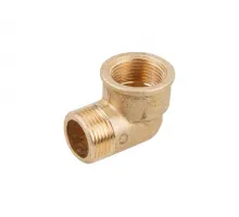 Колено внутренняя - наружная резьба 1/2", Цветлит