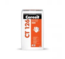 Шпатлевка белая гипсовая (полимерминеральная) CERESIT CТ 126  20 кг