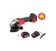 Аккумуляторная углошлифмашина WORTEX CAG 1812 E в чемодане ALL1 