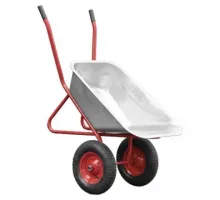 Тачка строительная BRADO 2*125 PROFI