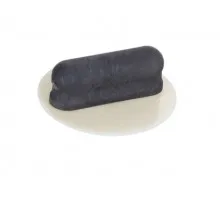 Мини-кельма пластиковая STMDECOR, круглая, белая, 100х3мм (RSL33-1W)