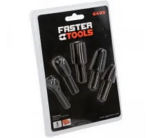 Фрезы по дереву набор 5 шт FASTER TOOLS (6493)