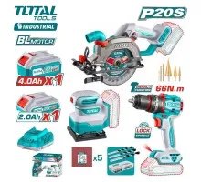 Набор аккумуляторного инструмента TOTAL TOSLI241193