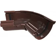 Угол желоба регулируемый 90°-150° ТЕХНОНИКОЛЬ ПВХ Коричневый