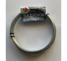 Моток оцинкованной проволоки "ЗАВЯЖИ" 1,0мм 40м/п LIHTAR 