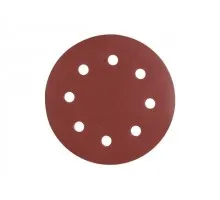 Шлифлист 180мм круг Р120 д/стен и потолков самосцепл. 8 отв. 5 шт. WORTEX 