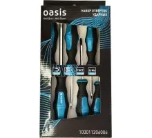 Набор отверток ударных Oasis (SL 5,6,8/PH 1,2,3)