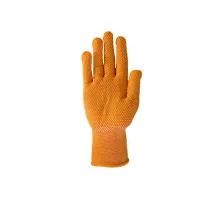Перчатки из полиэстера с ПВХ точкой, 13 класс вязки, р-р 8,5 Модель:TR-212