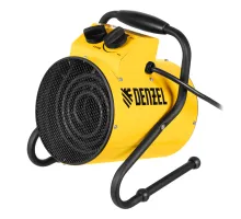 Тепловая пушка SFH-5000, 230 В, 260 м3/ч, вентилятор 3 режима, 3000/4500 Вт Denzel