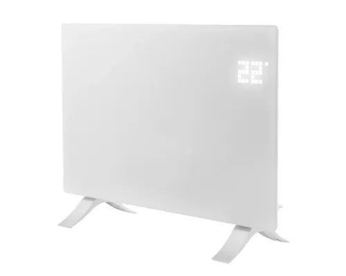 Конвектор электрический OptiPrime-1500, Wi-Fi, тачскрин, цифровой термостат, 1500 Вт Denzel