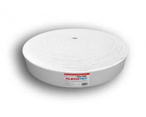 Демпферная лента Flexotex (толщина 10мм., ширина 100мм.) 25м.пог.