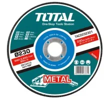 Круг отрезной 230x6,0x22,2 мм по металлу TOTAL TAC2232301