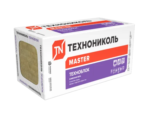 ТЕХНОБЛОК СТАНДАРТ Минеральная каменная вата 1200х600х100 (упаковка 0,432м3 /4,32м2)