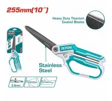 Ножницы усиленные с прорезиненной рукояткой 255 ммTOTAL THSCRS832558