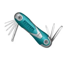 Набор ключей Torx 2-8 мм TOTAL THT1061846 (8 шт)