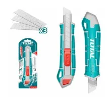 Нож строительный выдвижной TOTAL THT522136