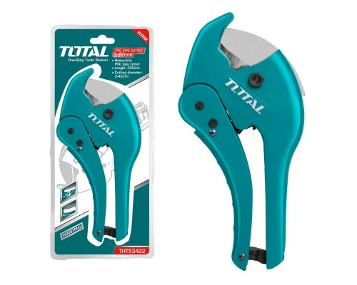 Труборез для пластиковых труб до 42 мм TOTAL THT53422