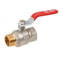 Кран шаровый 3/4" вн.-вн. бабочка PN40, AVE092034 AV Engineering