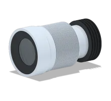 Гофроподвод к унитазу Дн 110 L=230-530 мм арт. K828 АНИ Пласт