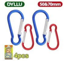 Карабины 50 мм, 70 мм DYLLU DTQL2K01 (4 шт)