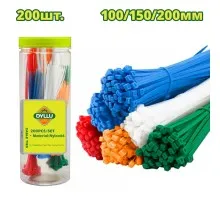 Хомут-стяжка кабельный 100х200мм DYLLU DTTE85521 (200 шт)