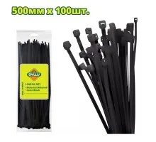 Хомут-стяжка кабельный 500 мм DYLLU DTTEB550090 (100 шт)