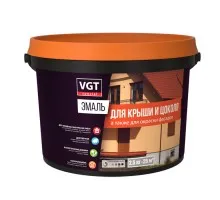 VGT Эмаль для крыши и цоколя полуглянцевая Васильковая 10кг