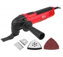 Многофункциональный инструмент (реноватор) WORTEX SM 2830 E в кор. + набор оснастки (300 Вт, 15000 - 22000 об/мин)