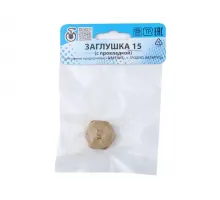 Заглушка вн 1/2" с прокладкой ЦВЕТЛИТ