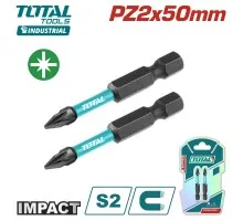 Бита ударная PZ 50 мм TOTAL TACIM71PZ250 (2 шт)