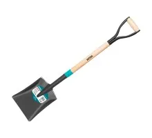 Лопата стальная с деревянным черенком TOTAL THTHW0102
