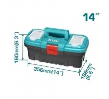 Ящик для инструментов 14 " TOTAL TPBX0141