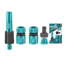 Набор соединителей садовых TOTAL THHCS05122 (5 шт)