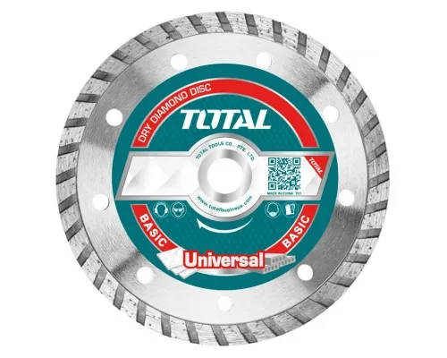 Диск алмазный 180x7,5x22,2 мм TOTAL TAC2131803