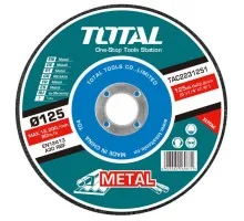 Круг отрезной 125х6х22,2 мм по металлу TOTAL TAC2231251