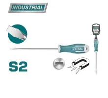 Отвертка шлицевая SL8 150 мм TOTAL THT268150