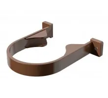 Хомут трубы ТЕХНОНИКОЛЬ ПВХ Коричневый