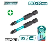 Бита ударная PH3 50 мм TOTAL TACIM71PH350 (2 шт)