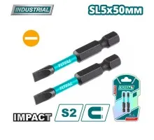 Бита ударная SL5 50 мм TOTAL TACIM71SL550 (2 шт)