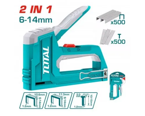 Степлер 2 в 1 TOTAL THT31146