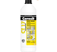 CERESIT CT 17 PROFI GRUNT Грунтовка глубокопроникающая для укрепления и пропитки оснований, концентрат (1:1) 2л
